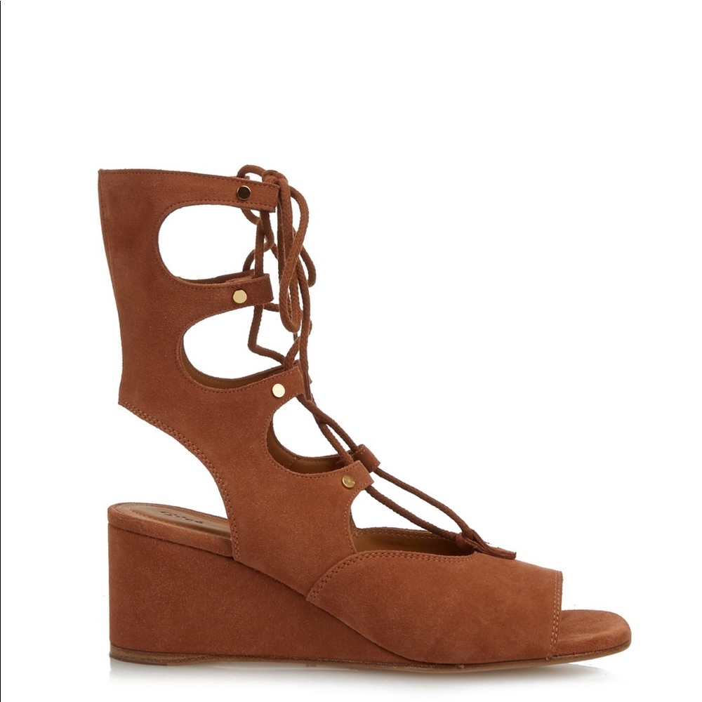 Chloe 2015 Foster Gladiator Sandal Wedge NEW